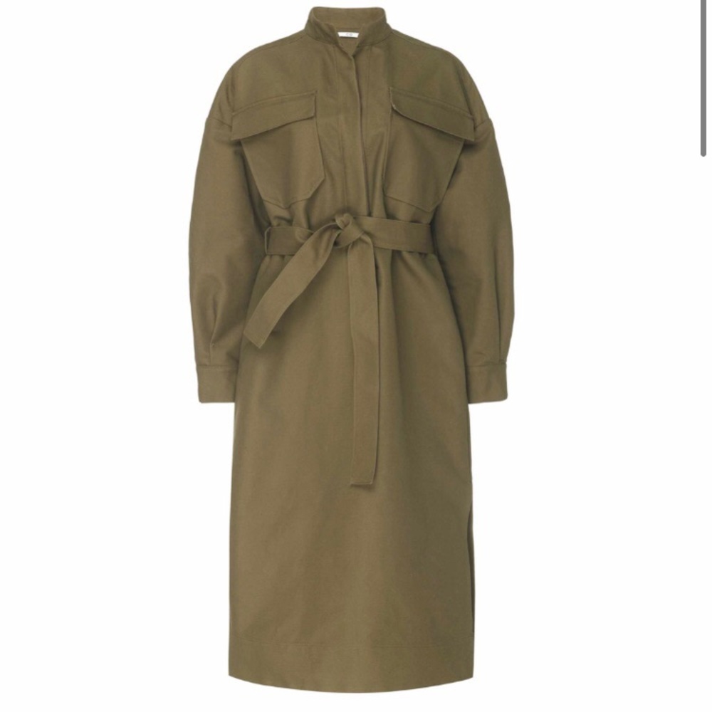 Co Collection Belted Shirt Dress